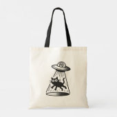 Kat Abductie Tote Bag (Achterkant)