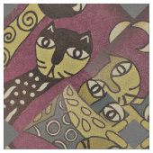 Kat Abstract Stof (Close Up)