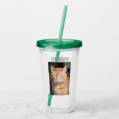 Kat Acryl Drinkbeker (Achterkant)