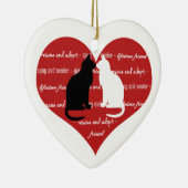 Kat adoptie, ornament van het reddingshart (Rechts)