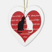 Kat adoptie, ornament van het reddingshart (Links)