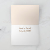 Kat advies Inspirerend goed Kaart (Binnen)