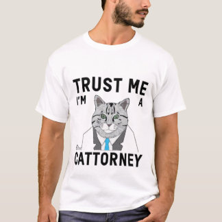 Kat Advocaat – Grappige Jurist Kat T-shirt