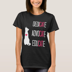Kat Advocate, TNR, Kat Lover, Kat Rescue, Spay T-shirt