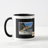 Kat afbeelding mok (Links)