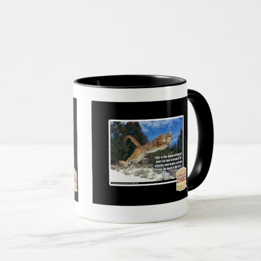 Kat afbeelding mok (Voorkant rechts)