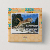 Kat afbeelding vierkante button 5,1 cm (Voorkant)