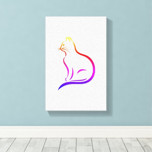 Kat afdrukken (Insitu (Houten vloer))