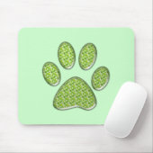 kat afdrukken muismat (Met muis)