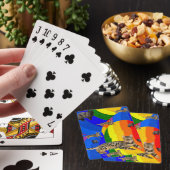 Kat-afspeelkaartdeck Pokerkaarten (Insitu)