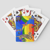 Kat-afspeelkaartdeck Pokerkaarten (Achterkant)