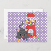 Kat afspelen met Gumballs Briefkaart (Voorkant / Achterkant)