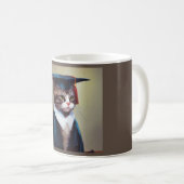 Kat Afstuderen Koffiemok (Voorkant rechts)