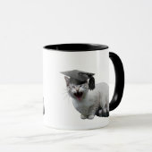 Kat Afstuderen Mok (Voorkant rechts)