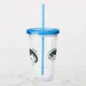 Kat aftappen acryl drinkbeker (Rechts)