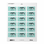 Kat aftappen etiket (Full Sheet)