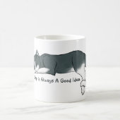 Kat aftappen koffiemok (Center)