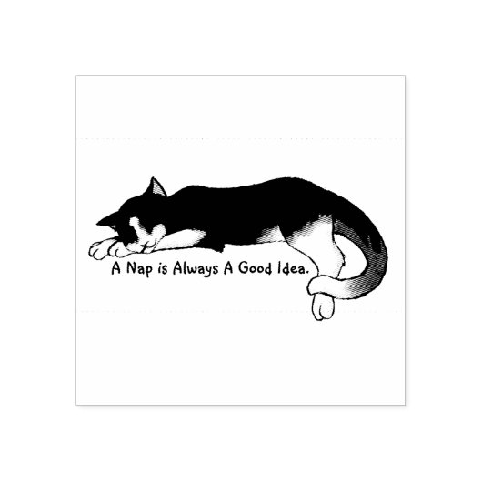 Kat aftappen rubberstempel (Afrduk)