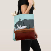 Kat aftappen tote bag (Dichtbij)