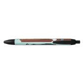 Kat aftappen zwarte inkt pen (Achterkant)