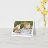 KAT-AFVALASLEEP TIJDENS HET ETEN KAART (Gele Bloem)