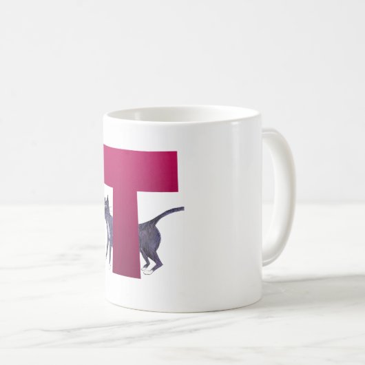 Kat Alphabet T Mok (Voorkant rechts)