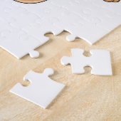 Kat als Basketball-speler met Basketball Legpuzzel (Zijkant)