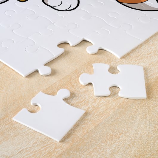 Kat als Biker met Scooter.PNG Legpuzzel (Zijkant)