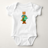 Kat als boer met water romper (Voorkant)