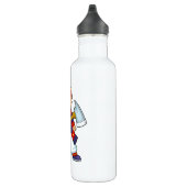 Kat als brandweerman op brandweer, afdeling X Waterfles (Rechts)