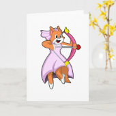 Kat als Bride met bruiloft-jurk.PNG Kaart (Gele Bloem)