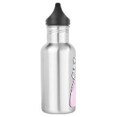 Kat als bruid met bos bloemen waterfles  (Links)