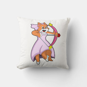 Kat als bruid met trouwjurk.PNG Kussen
