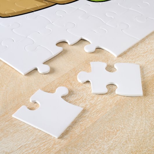 Kat als Cactus Legpuzzel (Zijkant)