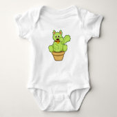 Kat als Cactus Romper (Voorkant)