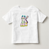 Kat als Robot Kinder Shirts (Voorkant)