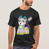 Kat als Robot T-shirt (Voorkant)