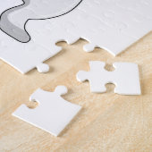 Kat als wandelaar met rugzak legpuzzel (Zijkant)