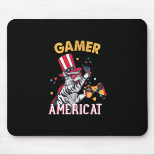 Kat Americat 4 juli American Gamer Muismat