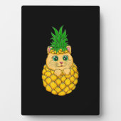 Kat Ananas | Schattige Kattenliefhebber | Zomer Fr Fotoplaat (voorkant)