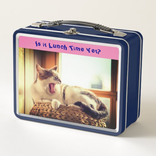 Kat Animal Metal Lunch Box (Voorkant)