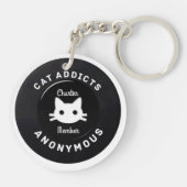 Kat Anonymous Sleutelhanger (Achterkant)