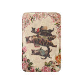 Kat Antiek Kittens Badmat (Voorkant Verticaal)