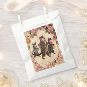 Kat   Antiek Kittens Bedankzakje (Geknipt)