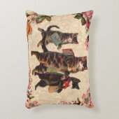 Kat   Antiek Kittens Decoratief Kussen (Voorkant(Verticaal))