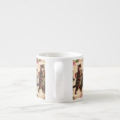 Kat   Antiek Kittens Espresso Kop (Achterkant)