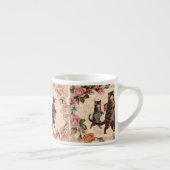 Kat   Antiek Kittens Espresso Kop (Rechts)