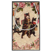 Kat   Antiek Kittens Klein Cadeauzakje (Achterkant)