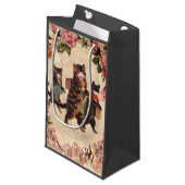 Kat   Antiek Kittens Klein Cadeauzakje (Voorkant Gekanteld)