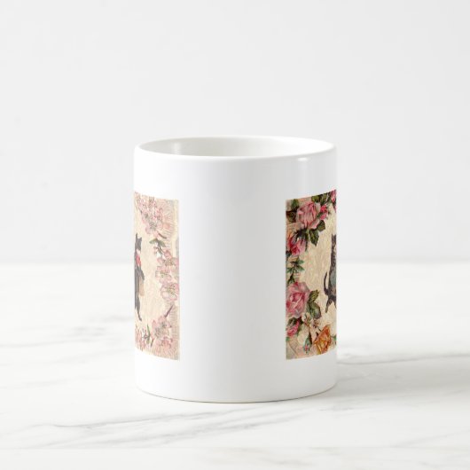 Kat   Antiek Kittens Koffiemok (Center)